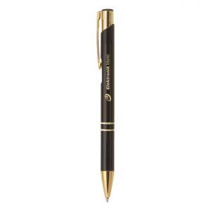 Bogart Gold Ballpen (black)- MCK Promotions