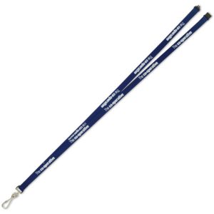 10mm lanyard (blue)- mck promotions