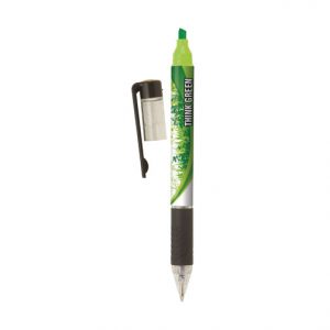 Bergman Hightlighter Ballpen (green)- mck promotions