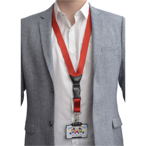 Deluxe nylon lanyard- mck promotions