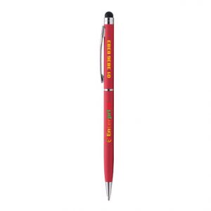 Minnelli Stylus Twist-Action Ballpen (red)- mck promotions