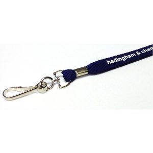 1cm Tubular polyester lanyard- mck promotions