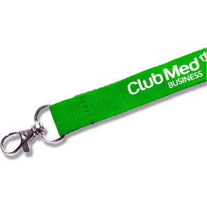 flat polyester lanyard - mck promotions