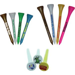 70mm wooden golf tees- mck promotions