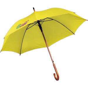 First class umbrella (yellow)- mckpromotions