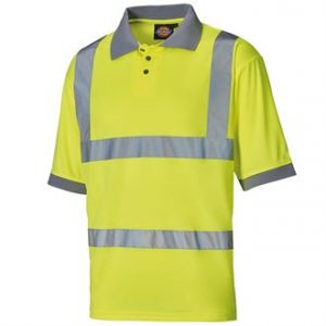 Hi-vis polo shirt-- mck promotions