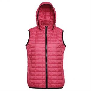 Women's honeycomb hooded gilet (mck promotions)