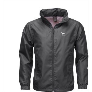 B&C Windbreaker mens jacket (black)- mck promotions