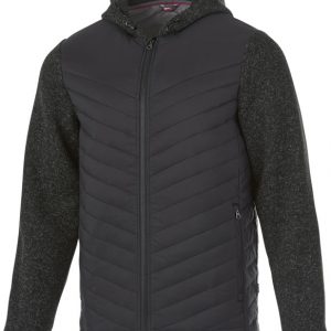 Hutch insulated hybrid jacket, heather smoke- MCK Promotions