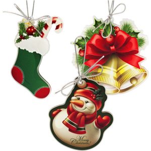 Acrylic Christmas Pendants- MCK Promotions