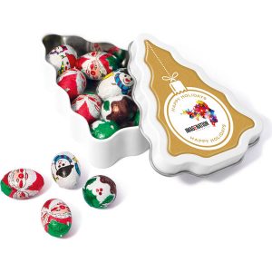 Winter Collection 17 - Mini Christmas Tree - Foil Wrapped Chocolate Balls- MCK Promotions