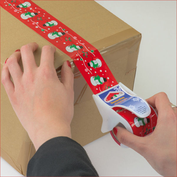 Adhesive ribbon in dispenser (sample of tape)- MCK Promotions Adhesive ribbon in dispenser (sample of tape)- MCK Promotions