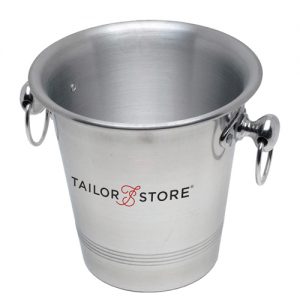 Aluminium Wine Bucket with Ring Handles (3.25 litre)- MCK Promotions