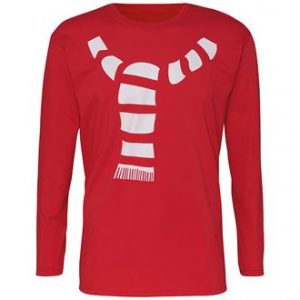 Men's scarf long sleeve tee - MCK Promotions