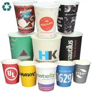 Recyclable Full Colour Paper Cups- MCK Promotions