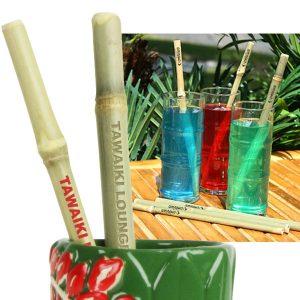 Thick Bamboo Straws- MCK Promotions