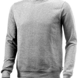 Toss crew neck sweater, grey melange- MCK Promotions