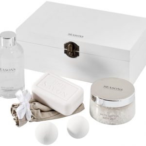 Winston bath set, white- Mck Promotions