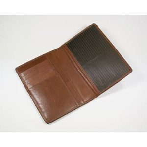 ECO VERDE GENUINE LEATHER PASSPORT WALLET- MCK PROMOTIONS